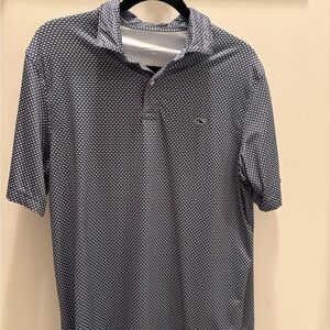 Vineyard Vines Men's Navy Performance Polo Sankaty Shirt